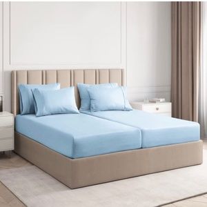 Split King Size Sheet Set - 7 Piece Set - Hotel Luxury Bed Sheets